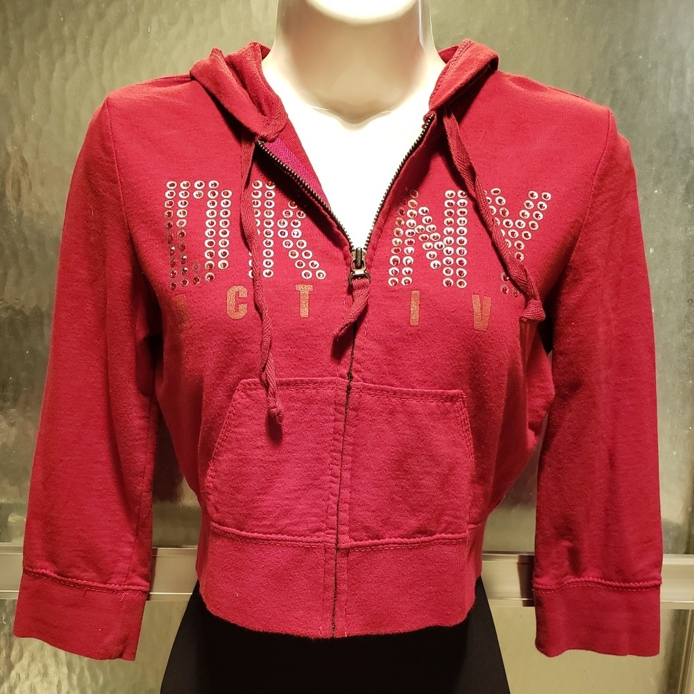 DKNY Active Cropped Hoody